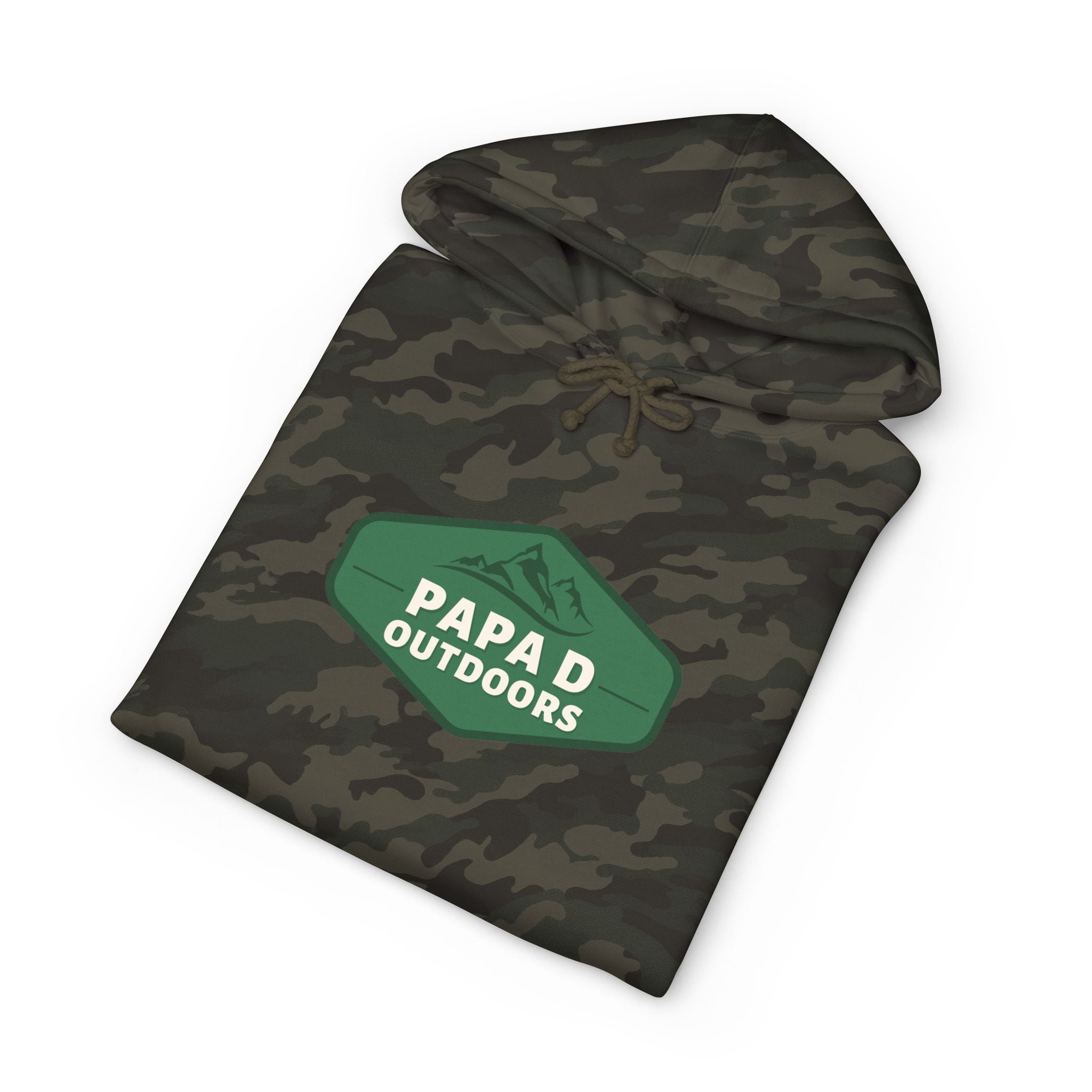 Papa D Outdoors Unisex Heavyweight Hooded Sweatshirt