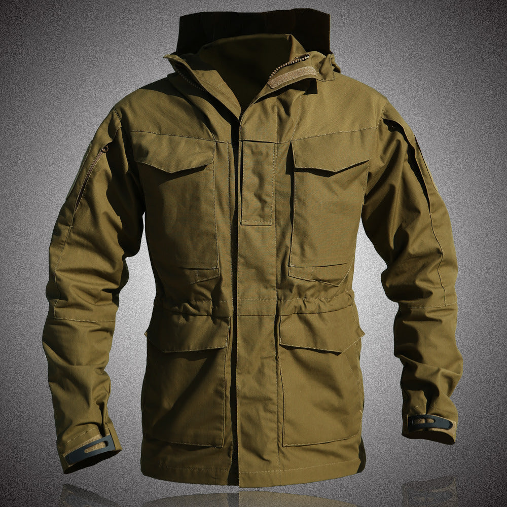 Men's Tactical Windbreaker Jacket for Outdoor Adventures