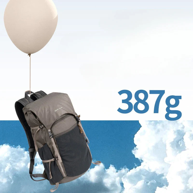 NNEOBA Waterproof Camping Backpack Grey-2