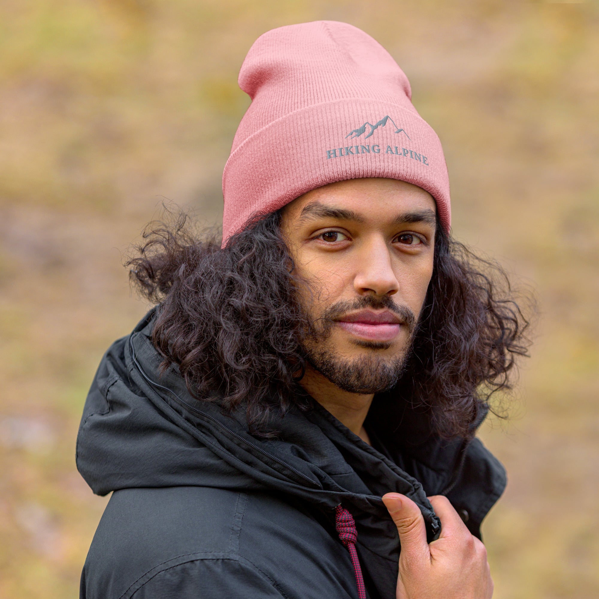 Hiking Alpine Crest Cuffed Beanie-10