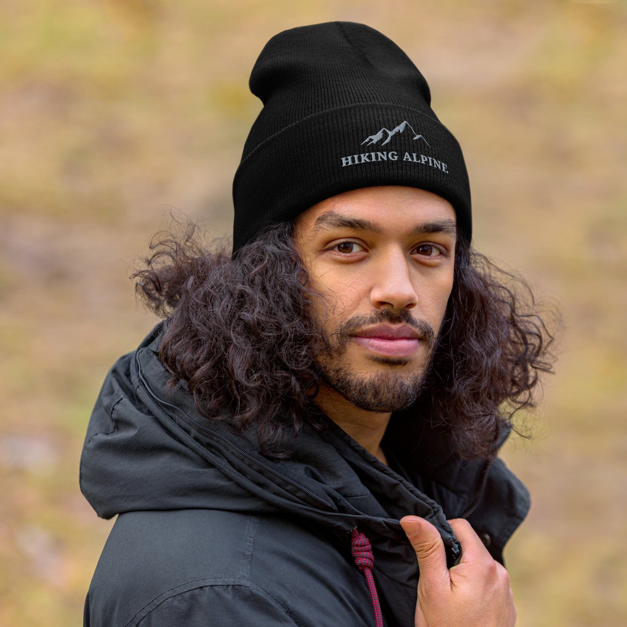 Hiking Alpine Crest Cuffed Beanie-0