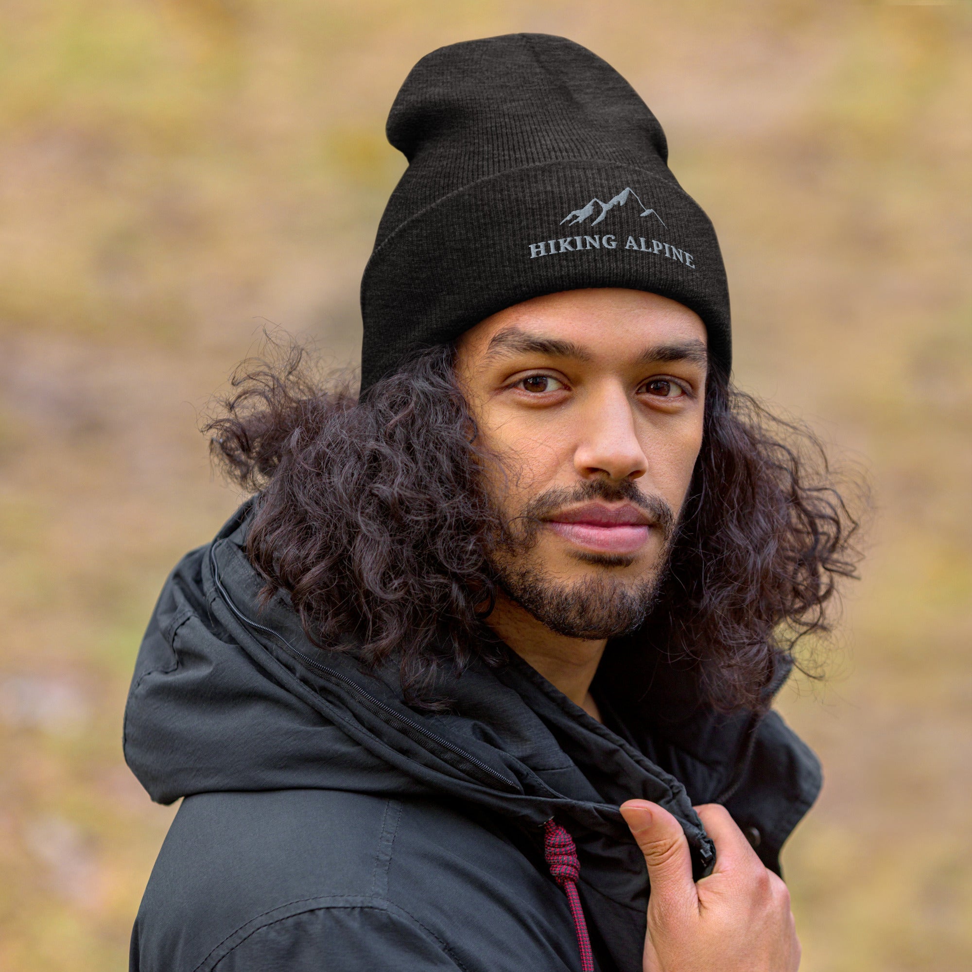 Hiking Alpine Crest Cuffed Beanie-3