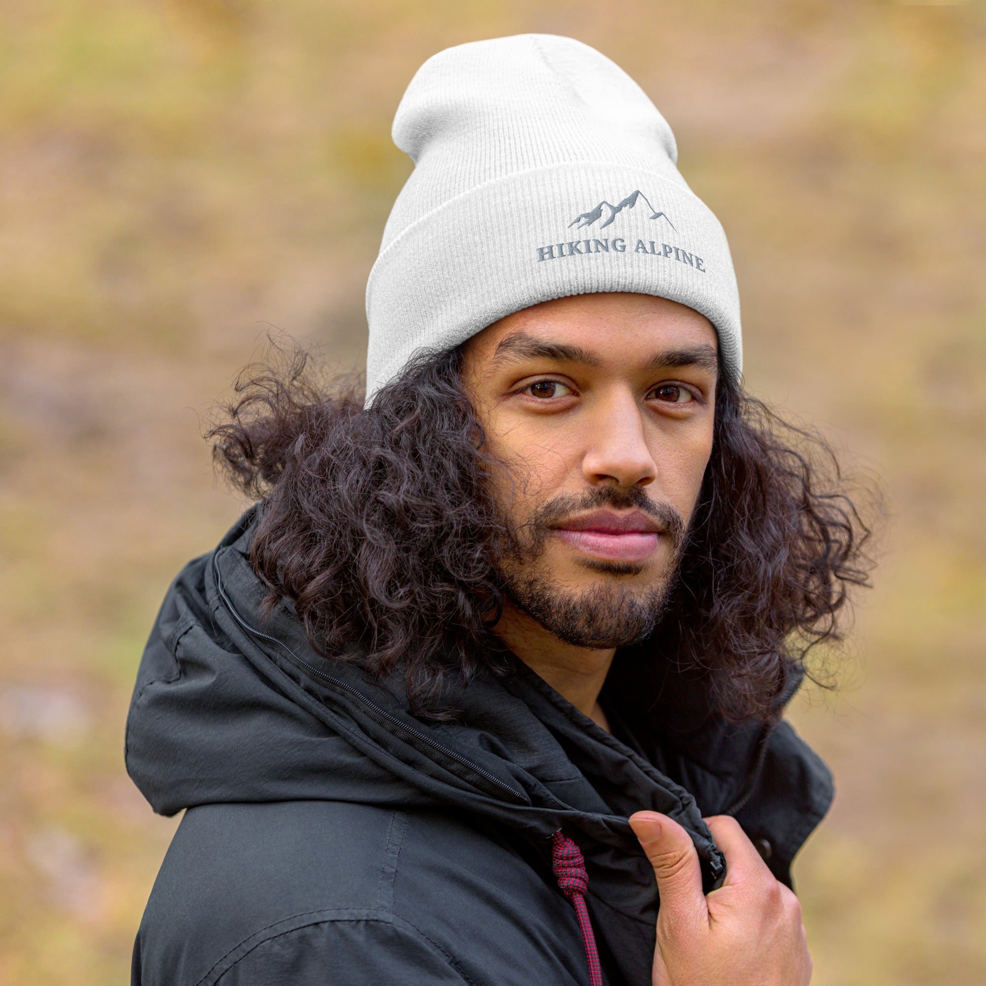 Hiking Alpine Crest Cuffed Beanie-11